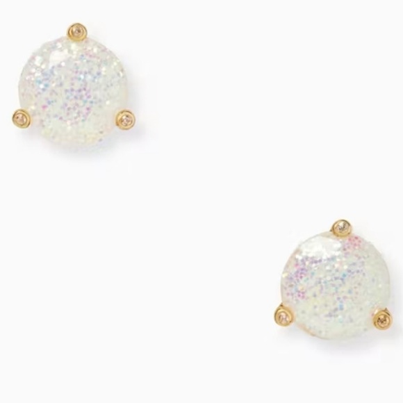 kate spade Jewelry - Kate Spade Rise And Shine Opal Glitter Studs